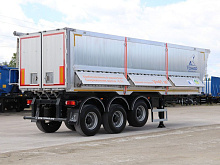 Полуприцеп зерновоз самосвальный ТОНАР 9594 42 м3 Алюминиевый с дополнительной боковой разгрузкой но
