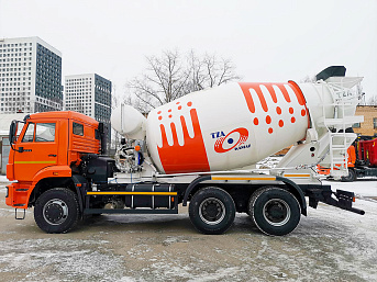 Автобетоносмеситель 58149Z (58149-035-48) на шасси КАМАЗ 6520-48 9 м3 (ЕВРО 5) новый
