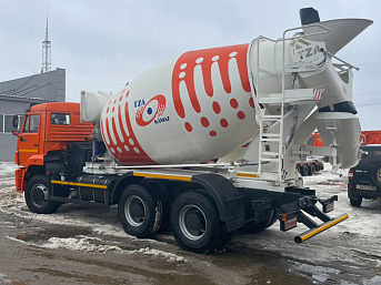 Автобетоносмеситель 58149Z (58149-035-48) на шасси КАМАЗ 6520-48 9 м3 (ЕВРО 5) новый