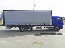 Тентованный (шторно-бортовой) еврофургон на шасси КАМАЗ 65117-3010-48 (ЕВРО 5) новый