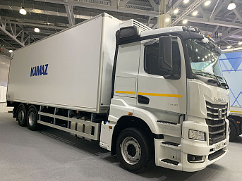 Изотермический фургон рефрижератор на шасси КАМАЗ 65658 ХОУ Thermo King V-800 max 30 (ЕВРО 5) новый