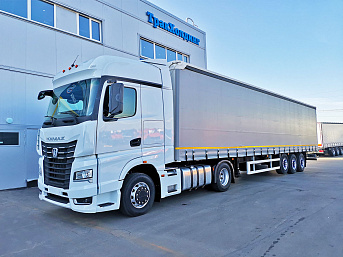 Полуприцеп шторный ТЗА 588510-0800200-08 новый