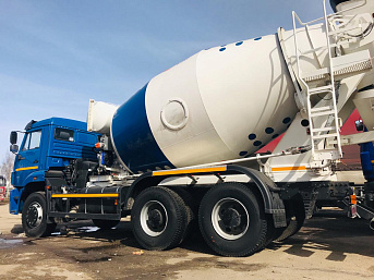 Автобетоносмеситель 58149Z (58149-035-48) на шасси КАМАЗ 6520-48 9 м3 (ЕВРО 5) новый