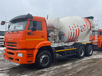 Автобетоносмеситель 58149Z (58149-035-48) на шасси КАМАЗ 6520-48 9 м3 (ЕВРО 5) новый