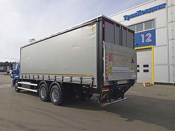 Тентованный (шторно-бортовой) еврофургон на шасси КАМАЗ 65117-3010-48 (ЕВРО 5) новый