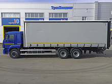Тентованный (шторно-бортовой) еврофургон на шасси КАМАЗ 65117-3010-48 (ЕВРО 5) новый