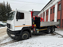 Бортовой МАЗ 6312C9 с КМУ FASSI F155A.0.22 (ЕВРО 5) новый