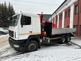 Бортовой МАЗ 6312C9 с КМУ FASSI F155A.0.22 (ЕВРО 5) новый