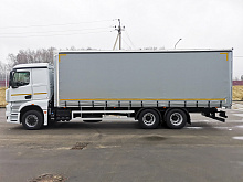 Тентованный (шторно-бортовой) еврофургон 4389B2-001-49 на шасси КАМАЗ 65658 (ЕВРО 5) новый