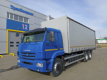 Тентованный (шторно-бортовой) еврофургон на шасси КАМАЗ 65117-3010-48 (ЕВРО 5) новый