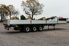 Полуприцеп бортовой Grunwald Gr-OSSt новый