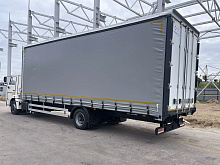 Тентованный (шторно-бортовой) еврофургон 4388-010-69 на шасси КАМАЗ 4308 длина борта 8500 мм (54 м3)