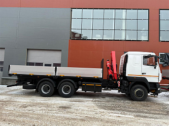 Бортовой МАЗ 631228 с КМУ FASSI F155A.0.22 (ЕВРО 5) новый