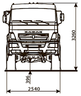 Седельный тягач КАМАЗ 65221-6020-53 (ЕВРО 5) новый