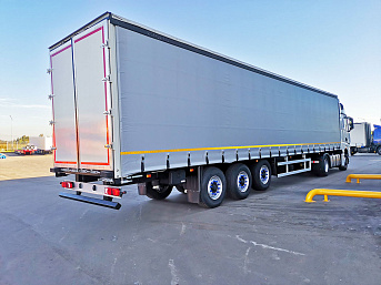 Полуприцеп шторный ТЗА 588510-0800200-08 новый