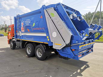 Мусоровоз с задней загрузкой МК-4545-08 на шасси КАМАЗ 65115 (ЕВРО 5) новый