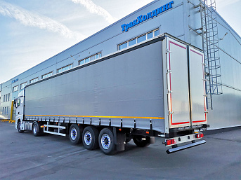 Полуприцеп шторный ТЗА 588510-0800200-08 новый