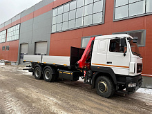 Бортовой МАЗ 6312C9 с КМУ FASSI F155A.0.22 (ЕВРО 5) новый