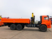 Бортовой автомобиль КАМАЗ 43118 с КМУ HYVA HB150 E2 (ЕВРО 5) новый