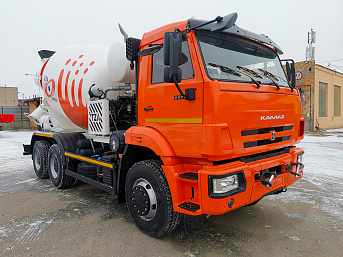 Автобетоносмеситель 58149Z (58149-035-48) на шасси КАМАЗ 6520-48 9 м3 (ЕВРО 5) новый