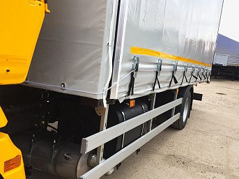 Тентованный (шторно-бортовой) еврофургон на шасси КАМАЗ 4308 (ЕВРО 5) новый