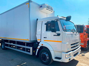 Изотермический фургон рефрижератор на шасси КАМАЗ 4308 ХОУ HThermo 500II (ЕВРО 5) новый