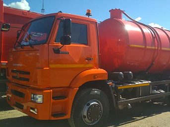 Вакуумная машина КО-529-14 на шасси КАМАЗ 53605 (ЕВРО 5) новый