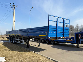 Полуприцеп бортовой ТЗА 588513-0810230-07 новый