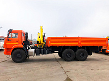 Бортовой автомобиль КАМАЗ 43118 с КМУ HYVA HB150 E2 (ЕВРО 5) новый