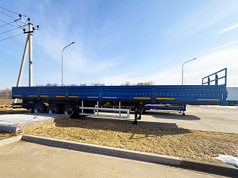 Полуприцеп бортовой ТЗА 588513-0810230-07 новый