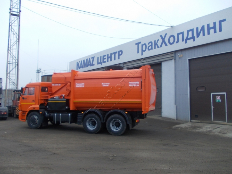 Мусоровоз МК-4454-08 на шасси КАМАЗ 65115 (ЕВРО 4) новый