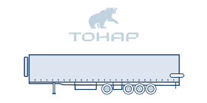 Полуприцепы изотермические и рефрижераторы ТОНАР