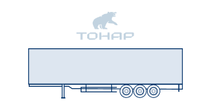 Полуприцепы шторные и шторно-бортовые ТОНАР