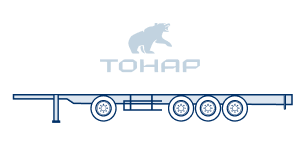 Полуприцепы-контейнеровозы ТОНАР