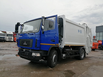 Мусоровоз с задней загрузкой КО-427-73 на шасси МАЗ 534025 или 534026 или 5340С2 (ЕВРО 5) новый