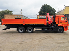 Бортовой КАМАЗ 65115 с КМУ Palfinger INMAN IM 150N (ЕВРО 5) новый