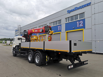 Бортовой КАМАЗ 65117 с КМУ Palfinger INMAN IT-200 (ЕВРО 5) новый