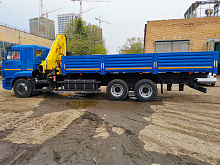 Бортовой КАМАЗ 65117 с КМУ HYVA HB230 E2 (ЕВРО 5) новый