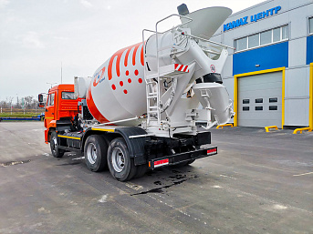 Автобетоносмеситель 58147-032-48 (581471) на шасси КАМАЗ 65115 7 м3 (ЕВРО 5) новый