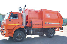 Мусоровоз с боковой загрузкой МК-4555-06 на шасси КАМАЗ 53605 (ЕВРО 5) новый