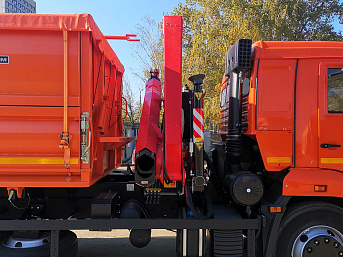 Самосвал КАМАЗ 65115 с КМУ FASSI F155A.0.22 (ЕВРО 5) новый