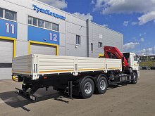 Бортовой КАМАЗ 65117 с КМУ Palfinger INMAN IM 320  (ЕВРО 5) новый