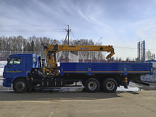 Бортовой КАМАЗ 65117 с КМУ XCMG SQS 250RU-5 (ЕВРО 5) новый