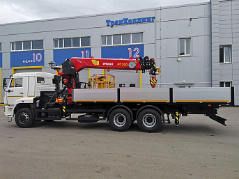 Бортовой КАМАЗ 65117 с КМУ Palfinger INMAN IT-200 (ЕВРО 5) новый