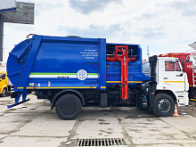 Мусоровоз с боковой загрузкой МК-4553-06 на шасси КАМАЗ 53605 (ЕВРО 5) новый