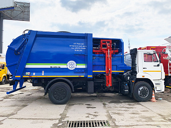 Мусоровоз с боковой загрузкой МК-4553-06 на шасси КАМАЗ 53605 (ЕВРО 5) новый