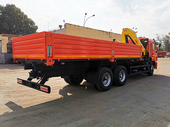 Бортовой КАМАЗ 65115 с КМУ HYVA HB150 E2 или HB152 E2 (ЕВРО 5) новый