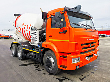 Автобетоносмеситель 58147-032-48 (581471) на шасси КАМАЗ 65115 7 м3 (ЕВРО 5) новый