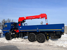 Бортовой КАМАЗ 43118 с КМУ Kanglim KS1256G-II TOP (ЕВРО 5) новый