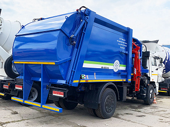 Мусоровоз с боковой загрузкой МК-4553-06 на шасси КАМАЗ 53605 (ЕВРО 5) новый